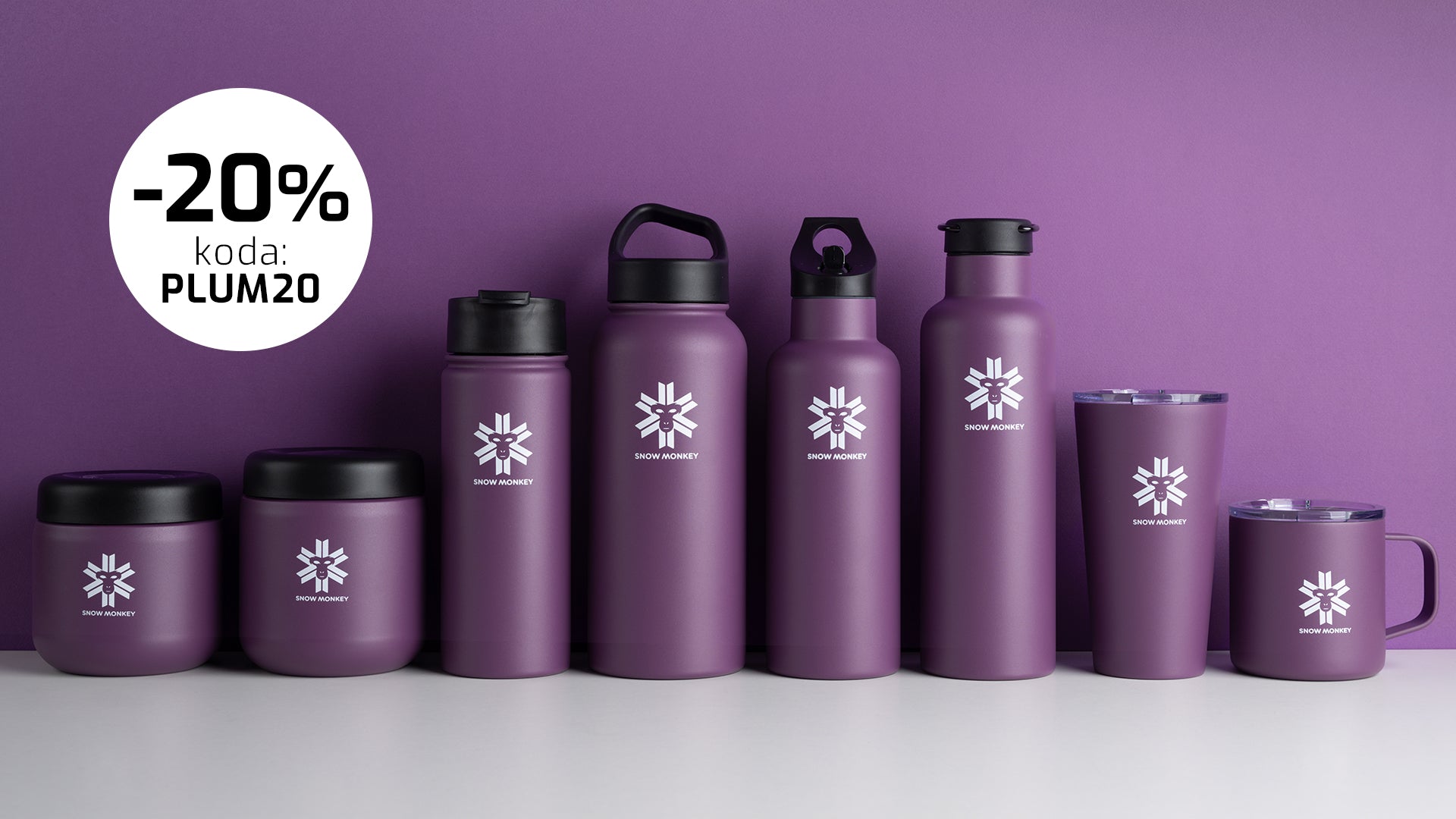 -20 % na vse Plum izdelke