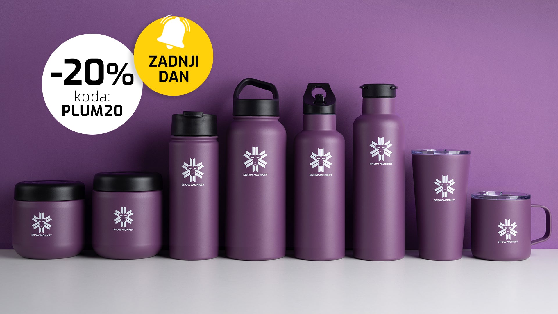 -20 % na vse Plum izdelke