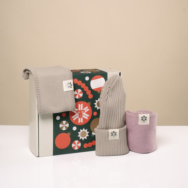 Beanie, Headband & Scarf package