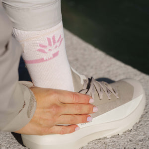 Merino Socks Alpine Rose