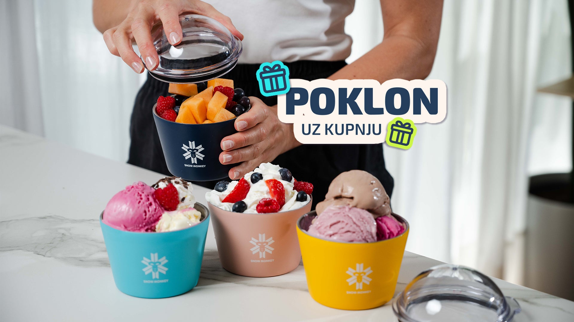 POKLON UZ KUPNJU 🍦🍉🍍