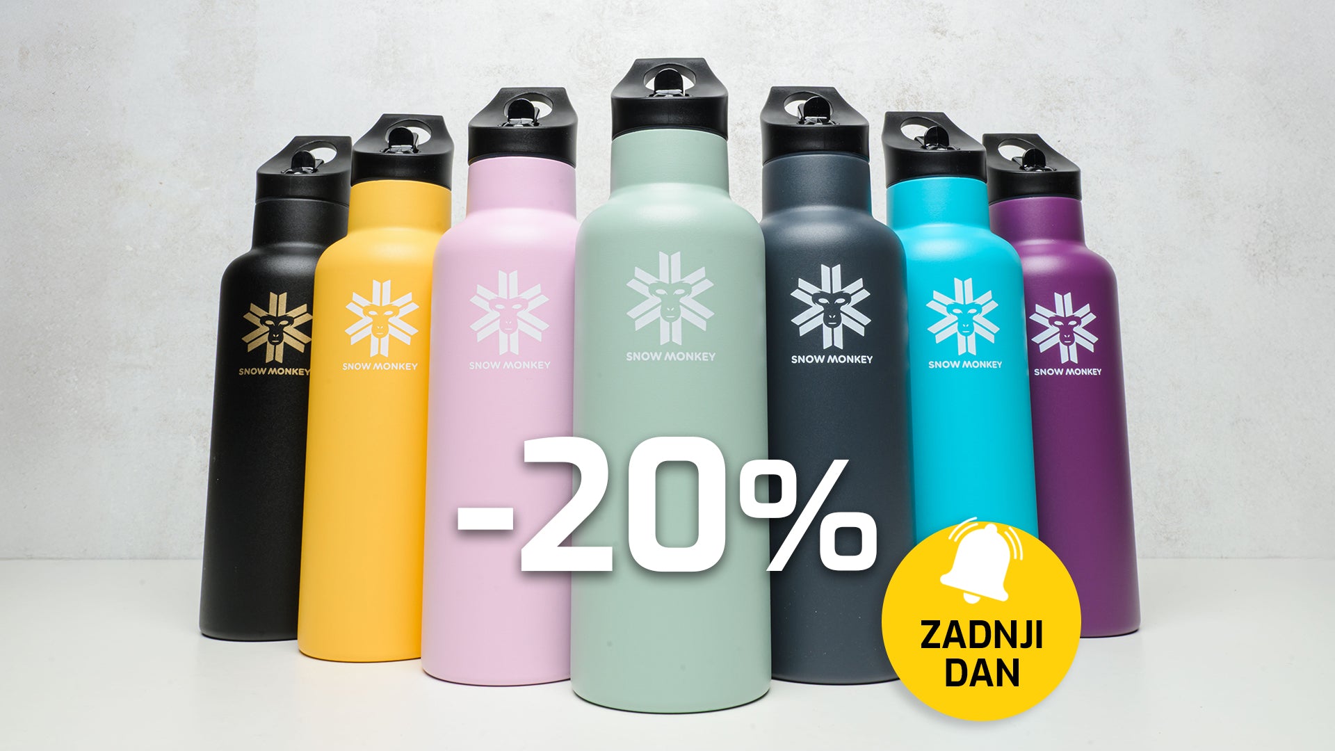 -20 % na vse Go-getter flaške