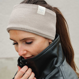 Headband with lined Fleece