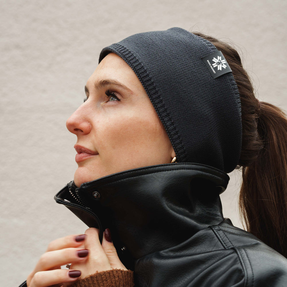 Headband with lined Fleece