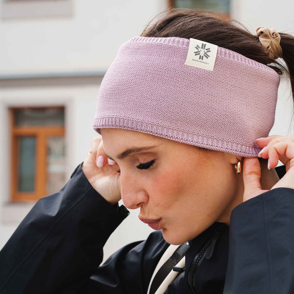 Headband with lined Fleece