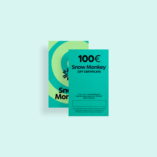 Gift card – printed