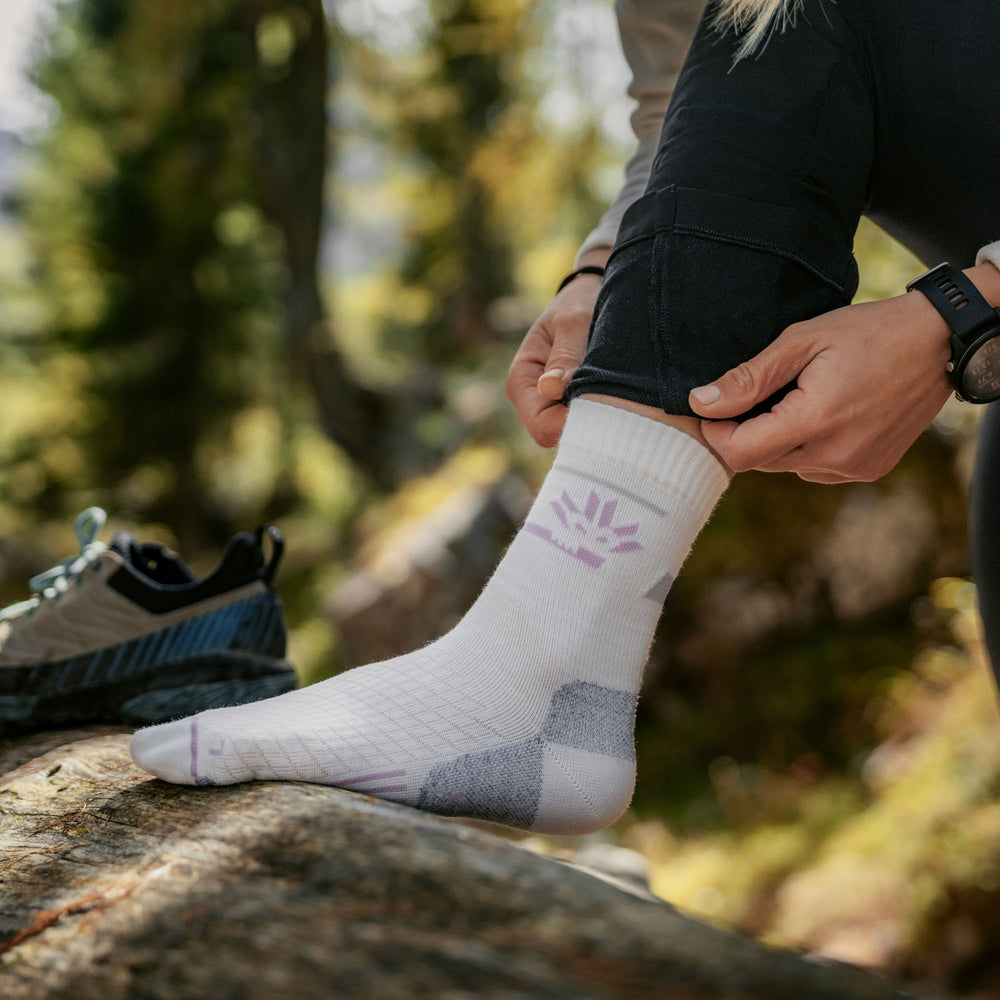 Merino Socks Lavender Peak
