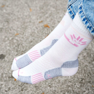 Merino Socks Alpine Rose